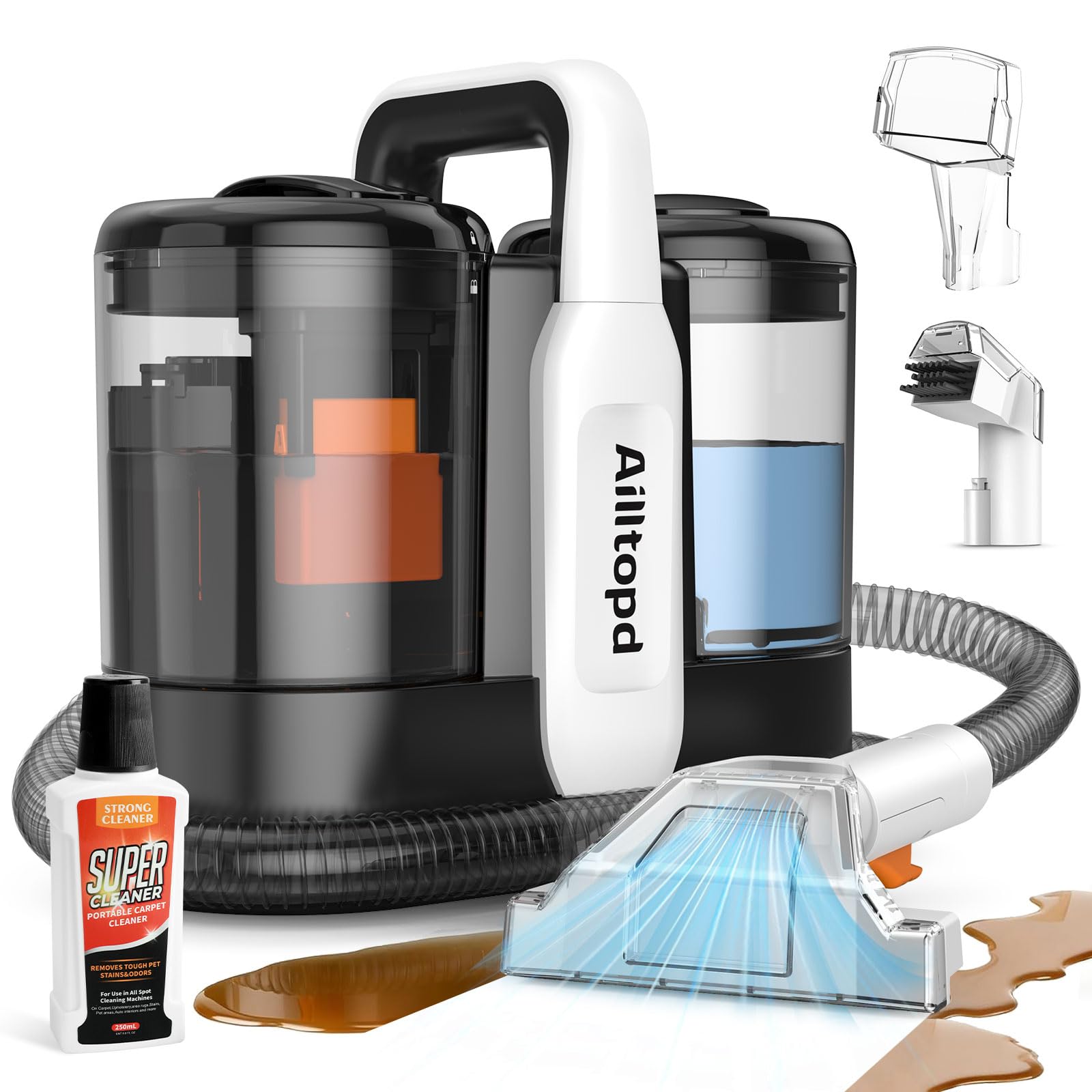 Amazon.com - Ailltopd Portable Carpet & Upholstery Spot Cleaner